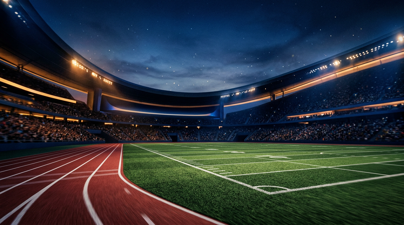Animal Racing Stadium atmosphere background
